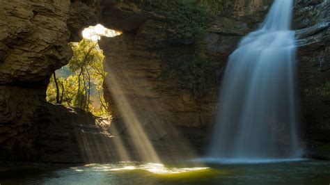 Caves With Waterfalls Bing Images Waterfall Limestone