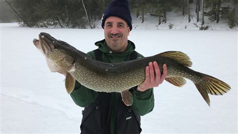 Lake George Ice Fishing Part Ii Youtube