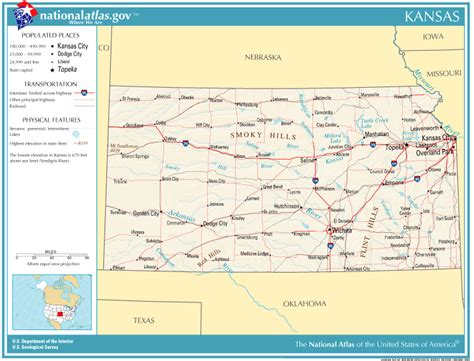 United States Geography For Kids Kansas