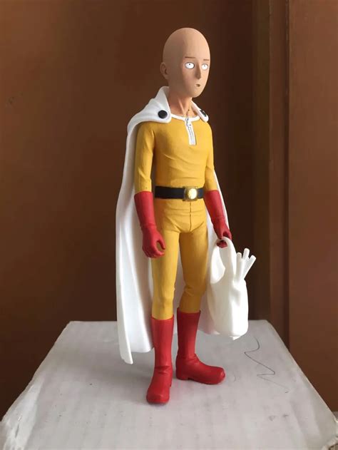 Saitama Sensei One Punch Man Figure One Punch Man 15cm Ac Toys Original