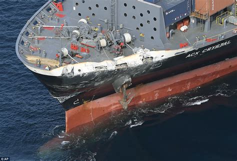 Uss Fitzgerald Involved In Collision With Merchant Vessel Daily Mail