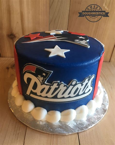 New England Patriots Cake By Sweet Doughmestics Patriotic Cake Cake