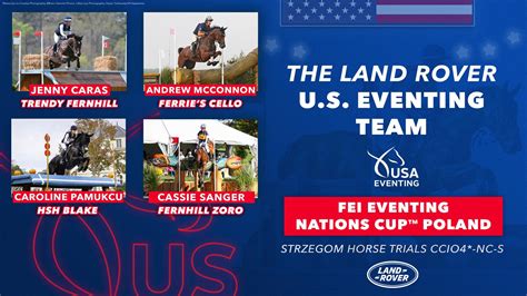 Us Equestrian Announces Land Rover Us Eventing Team For Fei Eventing