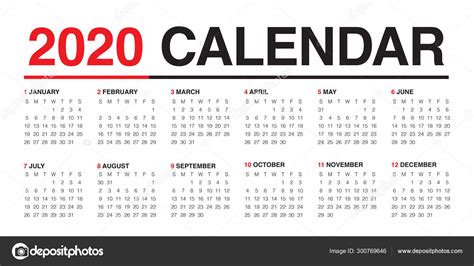 Ilustración Vectorial De 2017 Año 2018 Calendario Con Bandera Española