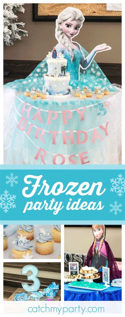 1061 Best Images About Frozen Birthday Party Ideas On