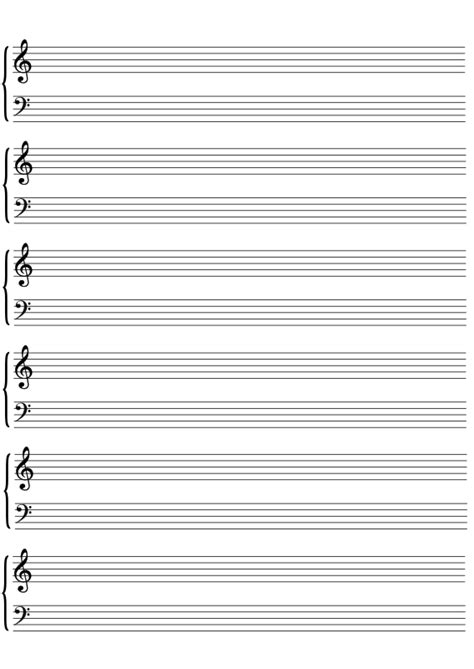 Blank Music Sheet Pdf Music Paper Blank Sheet Music Ps Pdf Print
