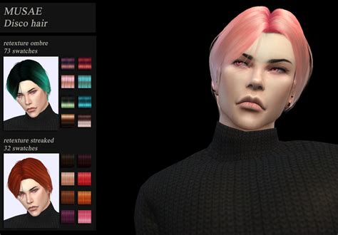 Honeyssims4 Male Hair Recolor 52 Emily Cc Finds