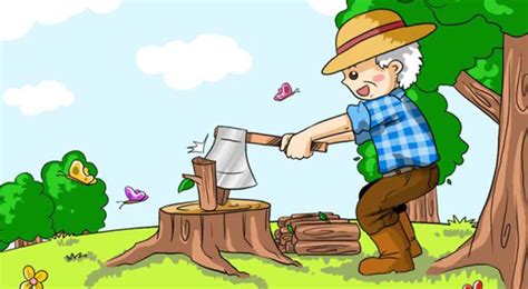 32+ Gambar Kartun Menebang Pohon - Kumpulan Gambar Kartun