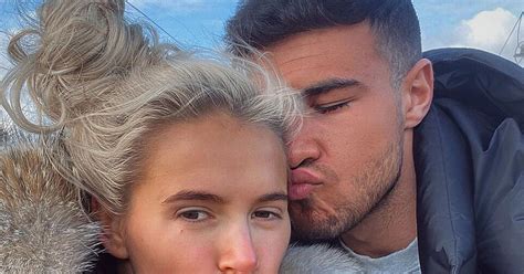 Molly Mae Hague And Tommy Fury Pucker Up During Stroll As They Continue To Self Isolate Mirror