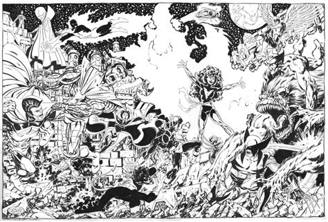 X Men Vs The Imperial Guard Commission By John John Byrne Draws