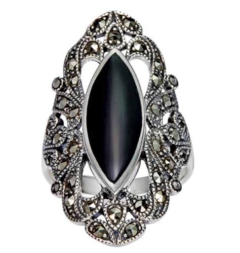 5 Beautiful Black Onyx Rings For Women