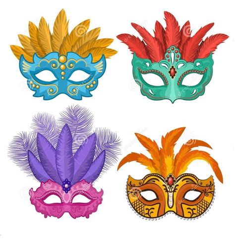 Dessa forma as crianças vão adorar poder pintar junto com vocês os desenhos, moldes e imagens. Mascaras de Carnaval Para Imprimir e Colorir - Vários ...
