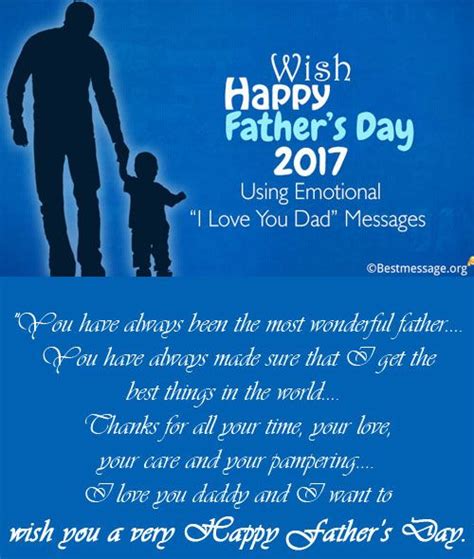 Fathers Day Emotional Messages Status Greeting Wishes Best Fathers