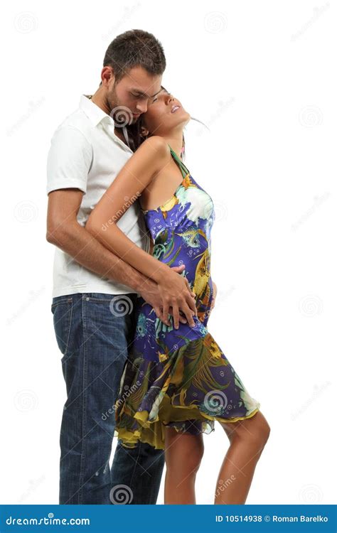 Embracing Glamorous Couple Stock Photo Image Of Fashion 10514938
