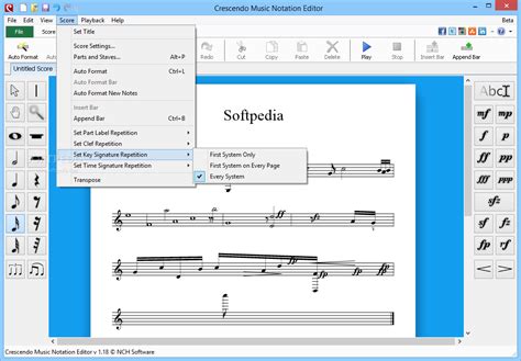 When you start to use it though you see that although it does not have the feature sets of the commercial programs. Crescendo Music Notation Editor Download
