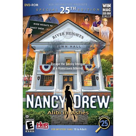 Nancy Drew Alibi In Ashes Pc Computer Complete