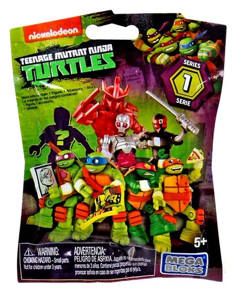 Mega Bloks Teenage Mutant Ninja Turtles Animation Series 1 Mystery Pack