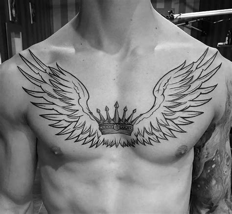 Top 71 Tattoos Wings On Chest Latest Ineteachers