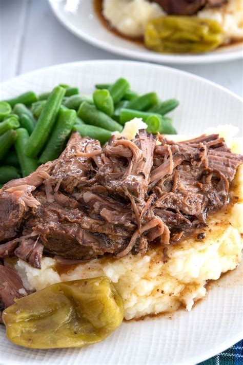 Pork loin roast, with its golden, tender crust and moist, supple center, stars as the centerpiece of holiday tables and dinner parties alike. The best Mississippi Pot Roast crockpot recipe you'll find! So easy and the family will beg you ...