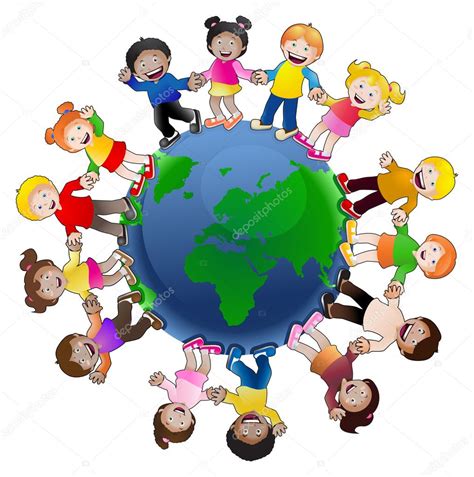 Kids Around The World — Stock Photo © Onionime 47979627