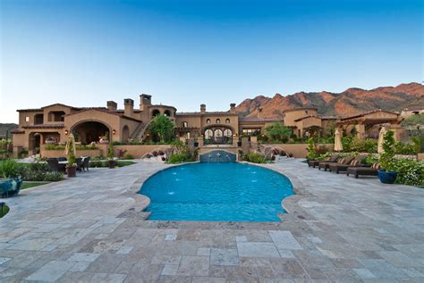 Magnificent Spanish Colonial Scottsdale Arizona Leading Estates Of