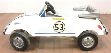 Sold Price Volkswagen Herbie 53 Plastic Pedal Car November 6 0120