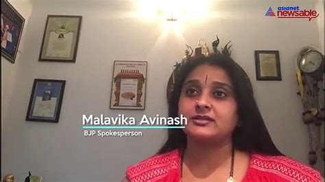 bjp s malavika avinash rips through siddaramaiah for his mahabharata comment video dailymotion
