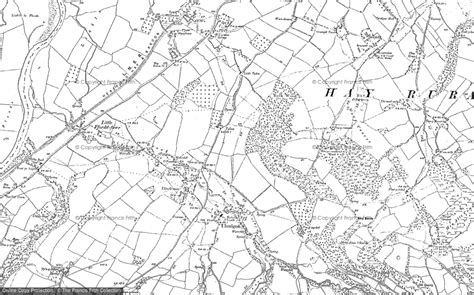 Old Maps Of Llanigon Powys Francis Frith