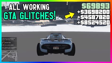 All Working Gta Glitches In 1 Video Part 1 The Best Gta Online