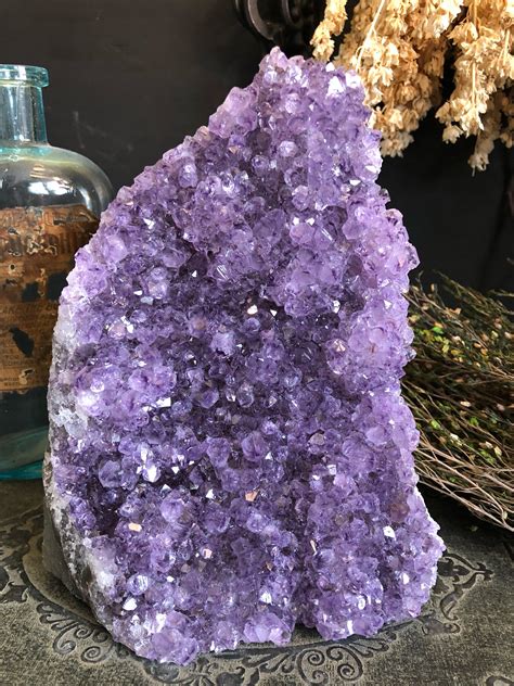 Large Amethyst Cluster Raw Crystal Cluster Healing Crystals And Stones