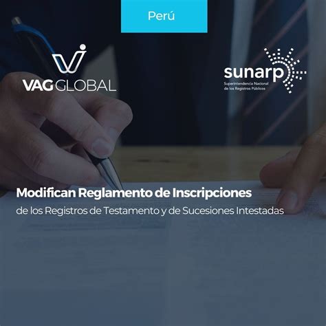 Modifican Reglamento De Inscripciones De Los Rt Y De Si Vag Global My