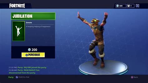 Fortnite Jubilation Emote What It Is How To Get It More
