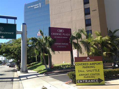 Take your parking ticket with you while you travel and pay in the airport when you land at ric. Crowne Plaza Los Angeles Airport - Parking in Los Angeles ...