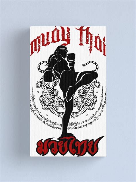 Muay Thai Kick Thailand Martial Art Sport Logo Badge Sticker Shirt