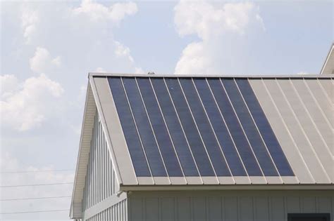 The Photovoltaic Panels In This Building Have Been Integrated Into The