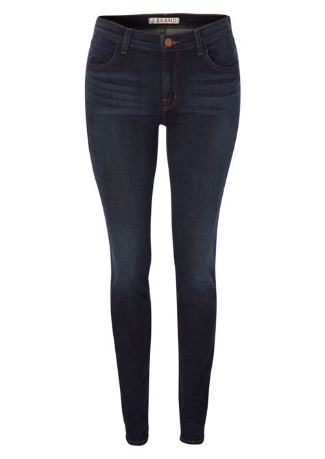 J Brand Super Skinny Mid Rise Jeans Veruca