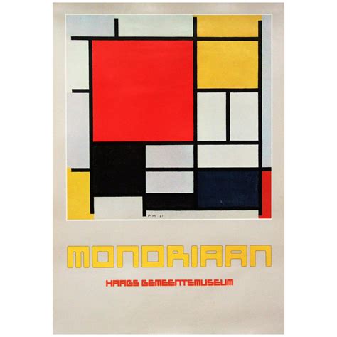 Piet Mondrian At 1stdibs