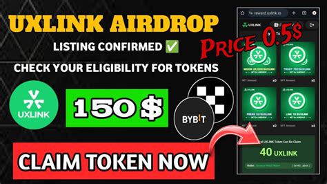 UXLINK Airdrop Listing Update Check Your Uxlink Token Eligibility Claim Your Uxlink Tokens