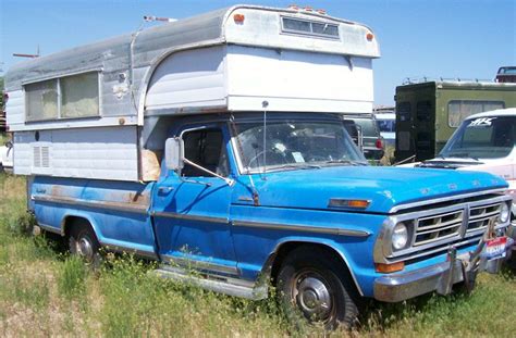 1972 Ford F 250 Camper Special With Alaskan Camper For Sale Campers