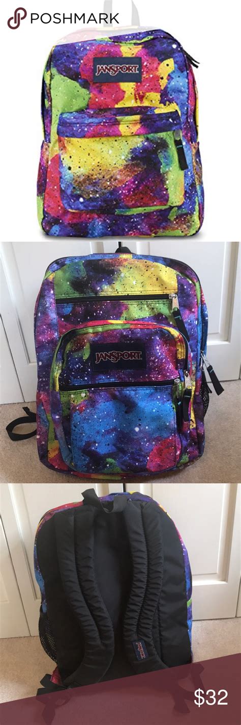 Jansport Rainbow Galaxy Superbreak Backpack Jansport Pouch Mesh