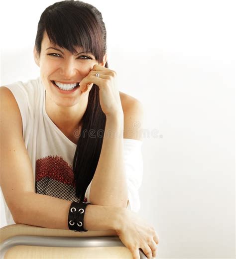 Cool Laughing Woman Stock Image Image Of Caucasian Fresh 23502921