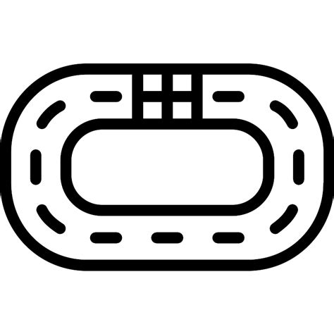 Race Track Vector SVG Icon (4) - SVG Repo Free SVG Icons