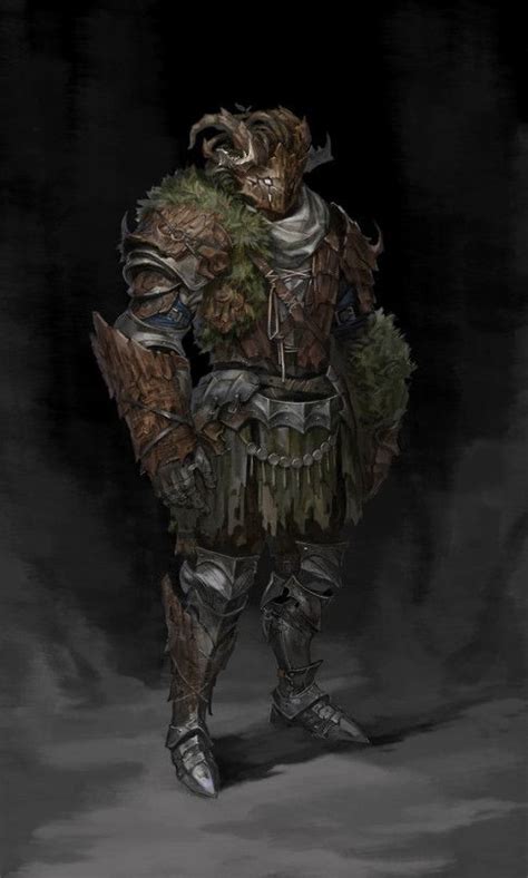 Forest Spirit Corrupted Soldier Concept Art Characters Character Art