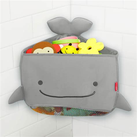 Best price on deluxe under the sea baby bather. Skip Hop Moby Corner Bath Toy Organizer - Grey | Babies R ...