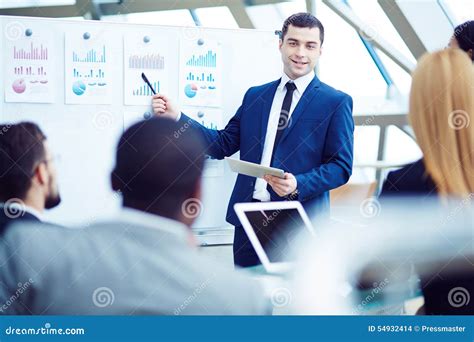 Meeting With Manager Stock Photo Image Of Gathered Businessman 54932414