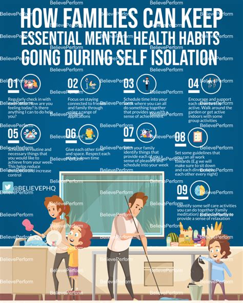 How Families Can Keep Essential Mental Health Habits Going During Self