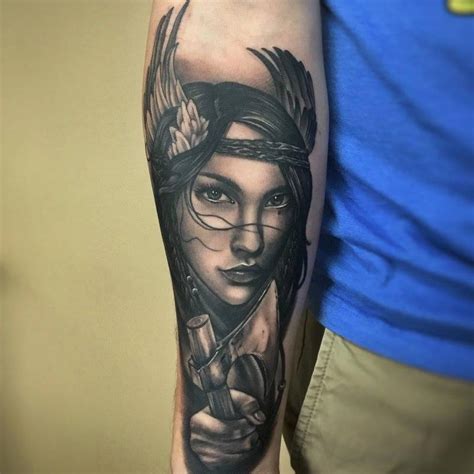 Viking Woman by Kevin Cly: TattooNOW