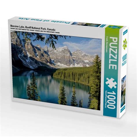Puzzle Moraine Lake Banff National Park Canada 1000 Teile Puzzle Quer