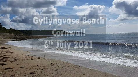 Gyllyngvase Beach Cornwall Uk Youtube