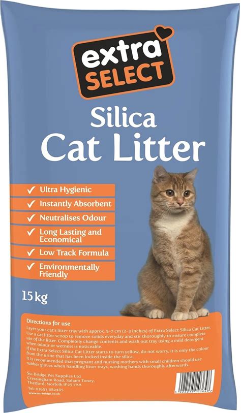 Extra Select Silica Cat Litter 15 Kg Bigamart